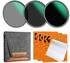 K&F Concept Nano D-Serie ND Filterset ND8+ND64+ND1000