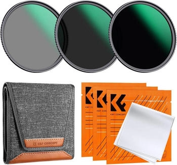 K&F Concept Nano D-Serie ND Filterset ND8+ND64+ND1000 58mm
