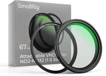 SmallRig Attachable VND Filter ND2-ND32 (1-5 Stop) 67mm (4581)