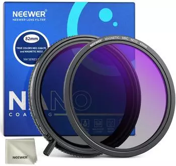 Neewer True Colors ND2-32 + CPL Set 82mm mit X-Cross