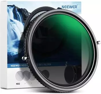 Neewer 2in1 ND2-ND32&CPL 82mm