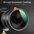 K&F Concept Nano X VND3-1000 82mm