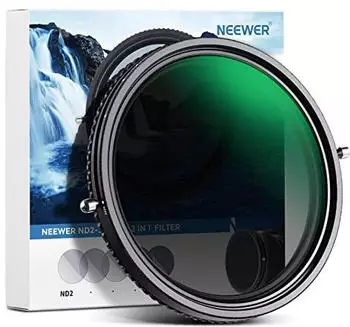 Neewer 2in1 ND2-ND32&CPL 55mm