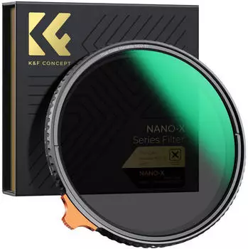 K&F Concept Variable ND Filter True Color ND2-ND32 52mm