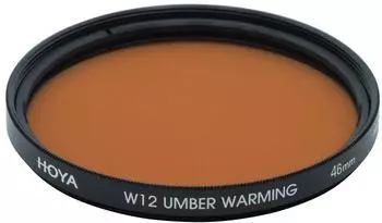 Hoya W12 Umber Warming Farbkonversionsfilter 46mm