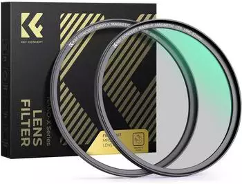 LuxusKollektion Nano X-Serie Zirkularer Polfilter 77mm mit Magnetadapter (CPL)