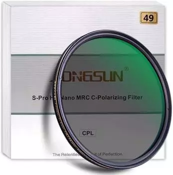 LuxusKollektion Zirkularer Polfilter 49mm HD MRC16 AGC Nano 16-Lagenbeschichtung