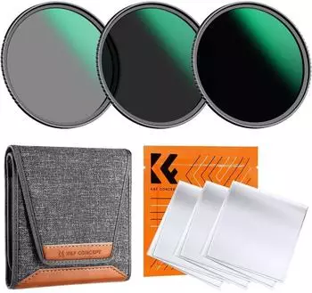 LuxusKollektion ND Filter Set 72mm ND8/ND64/ND1000 wasserdicht