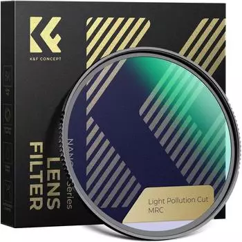 K&F Concept Nachtlicht-Filter 62mm 28-lagige Beschichtung Astrofotografie