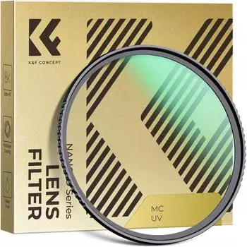 K&F Concept MCUV Pro Slim UV-Filter 37mm, AGC-Glas, 24-fach Nanobeschichtung
