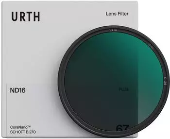 Urth ND16 Plus+ Objektivfilter 67mm, 4 Blenden (UND16PL67)