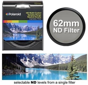 Polaroid 62mm Fader Variable ND Filter