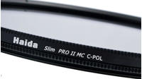 Haida Pro II Digital Slim Polfilter Zirkular MC (multicoating) - 77mm - inkl. Cap mit