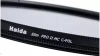 Haida Pro II Digital Slim Polfilter Zirkular MC (multicoating) - 72mm - inkl. Cap mit