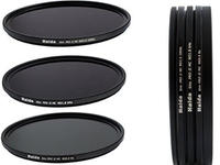 HAIDA Slim Graufilter PRO II MC (mehrschichtverg&uuml;tet) ND8x 55 mm. Schlanke Fassung +