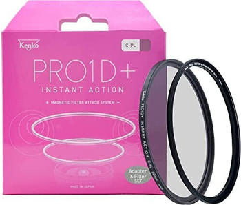 Kenko PRO1D+ Instant Action C-PL&Adapter Ring Set Magnetic 72mm