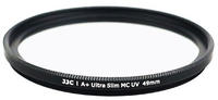 JJC JJC F-MCUV49, JJC Ultra Slim MC UV Filter 49mm Schwarz (49 mm, UV-Filter) (JJC