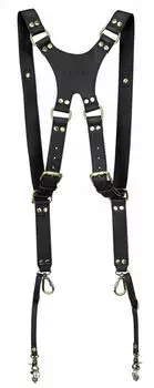 LOULEX LOULEX Double Strap Black