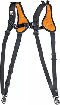 BlackRapid Double Slim-X Extra Comfort Kameragurt, schwarz (361021)