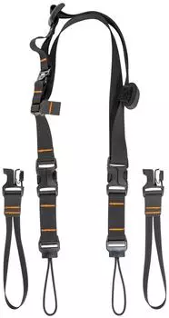 Tatonka Camera Strap Set schwarz, 120x3,8cm (3265)