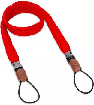 C-Rope Traveler Kameragurt Paracord 140cm, bright red (CRP-TRL-140-BRR)