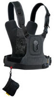 Cotton Carrier Kameragurt G3 Charcoal - Brustgeschirr als Tragesystem f&uuml;r 1 DSLR-