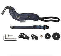 SPIDER HOLSTER SpiderPro Hand Strap v2 Handschlaufe aus Leder - Dunkelblau