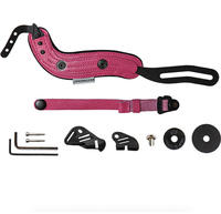 SPIDER HOLSTER SpiderPro Hand Strap v2 Handschlaufe aus Leder - Pink