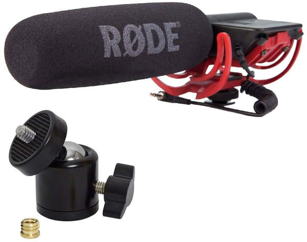 Rode VideoMic Rycote + Kugelgelenk Stativ-Adapter