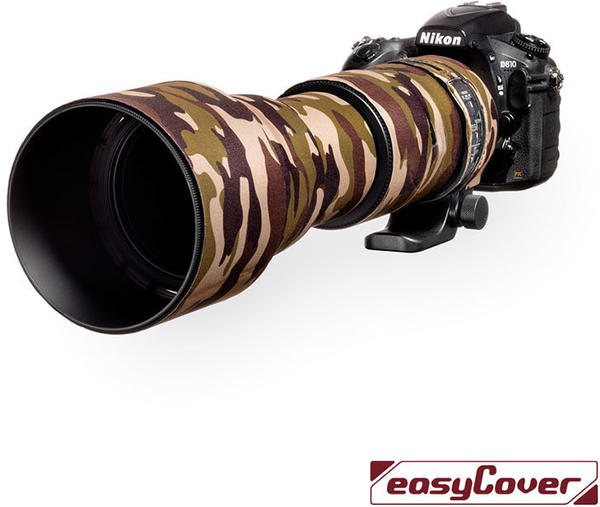 Discovered Easycover Lens Oak für Sigma 150-600mm f/5-6.3 DG OS Contemporary Braun Camouflage