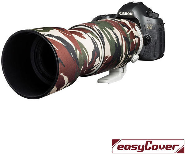 Discovered Easycover Lens Oak für Canon EF 100-400mm F4.5-5.6L IS II USM Grün Camouflage