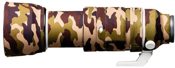 Discovered Lens Oak Cover for Sony FE 100-400mm braun camouflage
