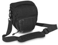 Pedea Kameratasche FASHION Gr. M, aus Polyester, schwarz, mit Schultergurt,