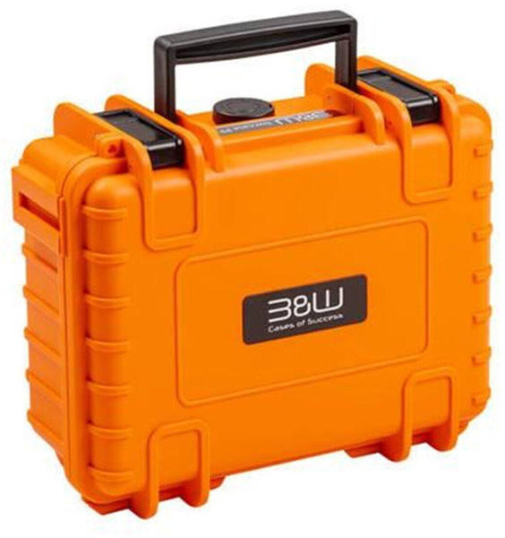 B&W Outdoor Case Type 500 incl. DJI Osmo Pocket 3 Inlay orange