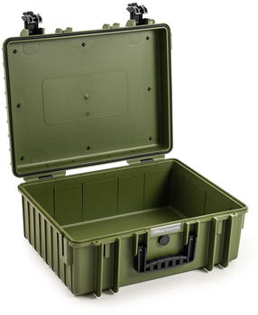 B&W Outdoor Case Typ 6700 leer gr&uuml;n