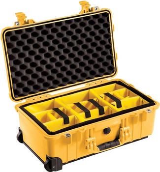Peli Protector 1510 mit Schaum gelb