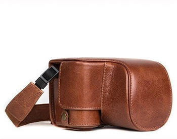 MegaGear MG1237 Ever Ready Genuine Leather Case and Strap with Battery Access