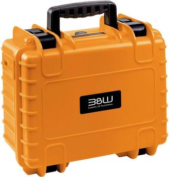 B&W Outdoor Case Typ 3000 incl. DJI Air 3 Inlay orange