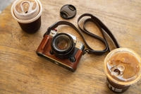 SmallRig 4710, SmallRig Leder-Halbschalenset f&uuml;r Fujifilm X-T50 (braun) 4710