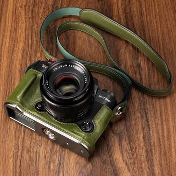SmallRig 4711leather Half Case Kit for X T50 (Green) (Kamera Zubehörtasche 1.26l) Grün