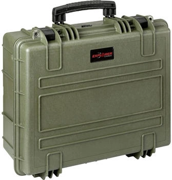 Explorer Cases Outdoor Koffer 4820HL.G E green empty ) 48 x 37 x 21 (Kamera Schultertasche 36.40l)Grün