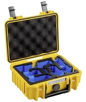 B&W Outdoor Case Typ 500 incl. DJI Osmo Pocket 3 Inlay gelb