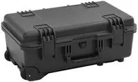 vidaXL Koffer f&uuml;r Flugreise Tragbar Schwarz 55x35x22,5 cm PP