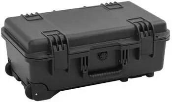 vidaXL Koffer f&uuml;r Flugreise 55x35x22,5cm PP Schwarz (4007250)