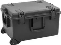 vidaXL Koffer f&uuml;r Flugreise Tragbar Schwarz 62,5x49,5x37 cm PP