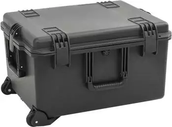 vidaXL Kamerakoffer f&uuml;r Flugreisen, schwarz, 62,5x49,5x37cm, PP (4007253)
