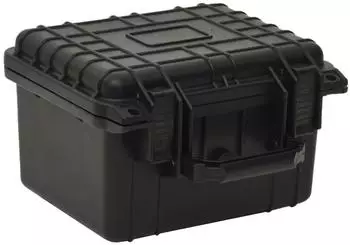 vidaXL Flugkoffer PP schwarz 27x25x18cm (51795)