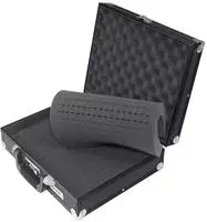 Hmf - 14531-02 Alu Fotokoffer, Transportkoffer Mit Rasterschaumstoff, 36,5 X 12 X