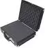 HMF Alu-Koffer mit Rasterschaumstoff, 36,5x29x12cm, schwarz (14531-02)