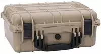 vidaXL Hartschalenkoffer Sand 40.5 x 33 x 17,5 cm Polypropylen und ABS